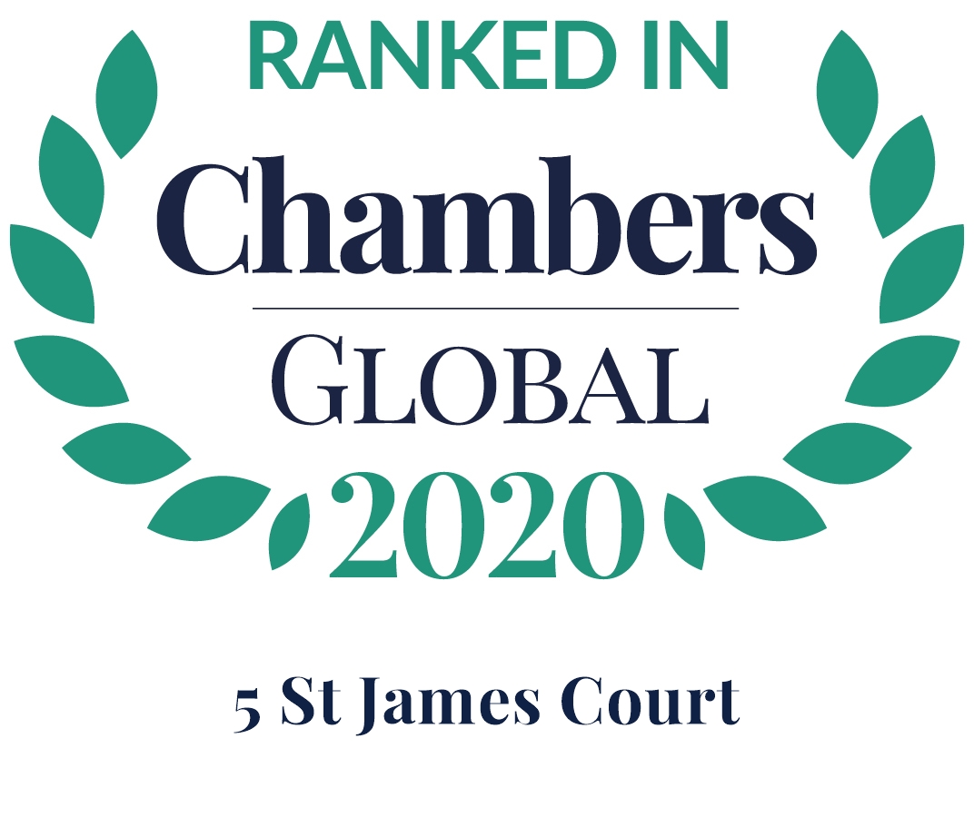 2020 - RANKED IN CHAMBERS AND PARTNERS
